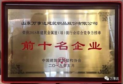 鋼結構前十名企業（中國建筑鋼結構行業市場發展前景鋼結構產業集團） 裝飾幕墻施工 第1張