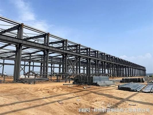 10米高的鋼結構廠房建造價格 結構電力行業設計 第1張