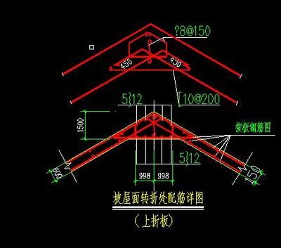 屋面鋼筋圖（屋面鋼筋圖是建筑設計中的重要組成部分）